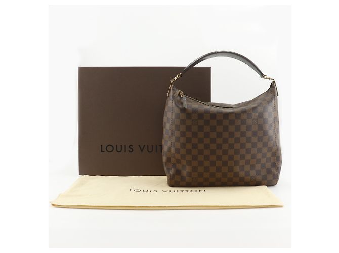Borsa a Spalla Louis Vuitton Portobello PM Marrone - vista 14
