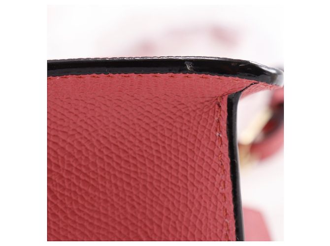 Borsa a tracolla Valextra Noro in pelle piccola Rosa - vista 7