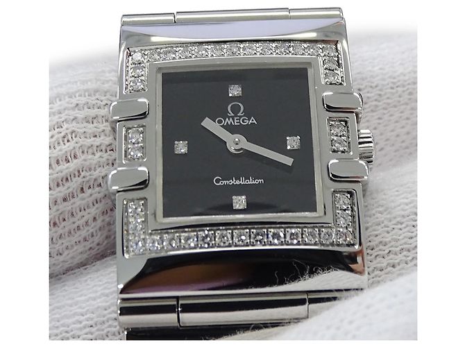 Omega Constellation Carre Quadra Damenuhr - Ansicht 13
