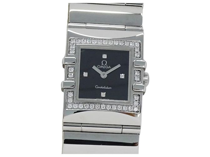 Omega Constellation Carre Quadra Damenuhr - Ansicht 2