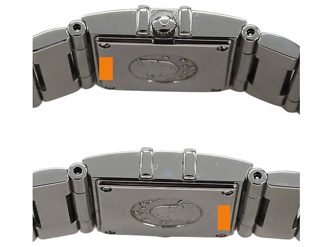Omega Constellation Carre Quadra Damenuhr - Ansicht 3