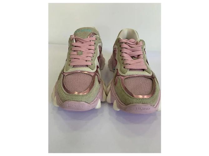 Balmain B-East Sneakers Rosa - vista 2