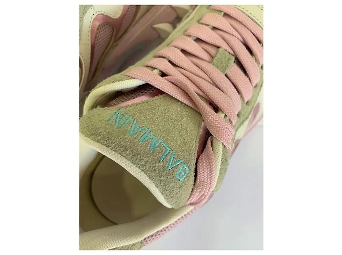 Balmain B-East Sneakers Rosa - vista 5