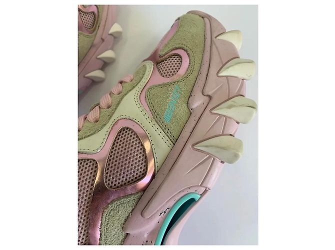 Balmain B-East Sneakers Rosa - vista 7