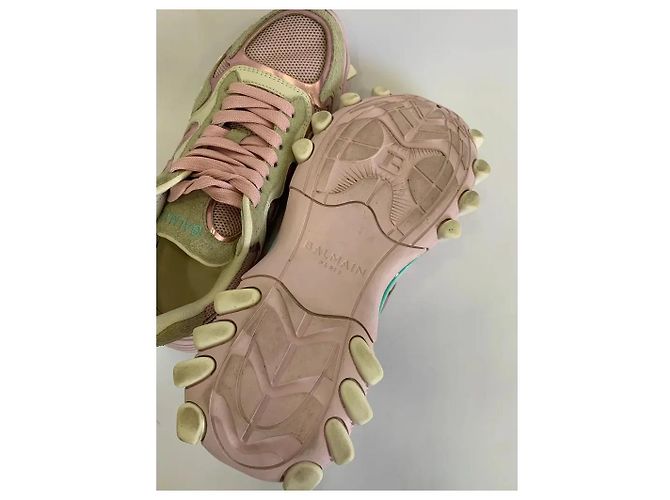 Balmain B-East Sneakers Rosa - vista 8