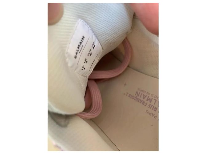 Balmain B-East Sneakers Rosa - vista 9