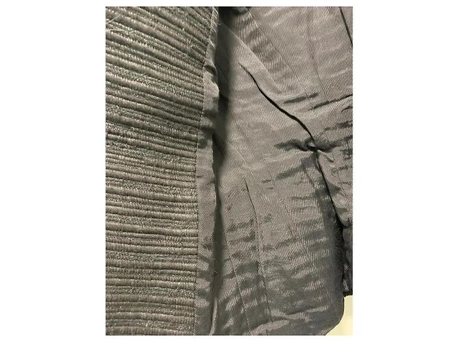 Balmain Black Wool Blend Structured Blazer - view 6