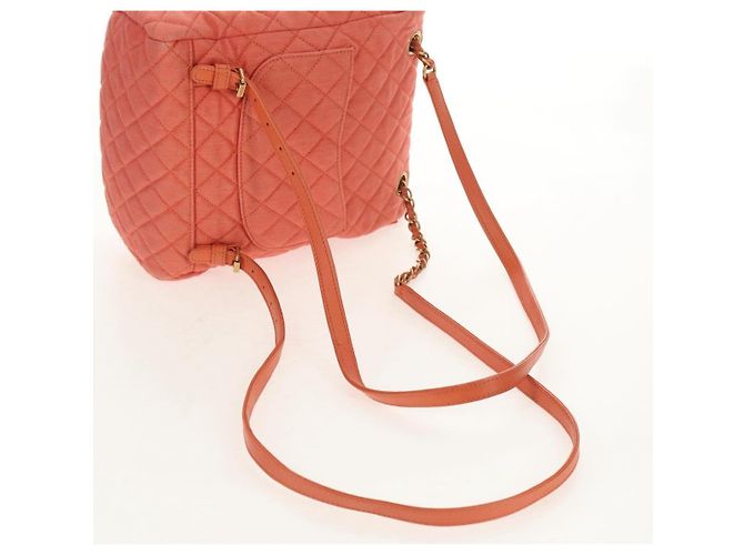 Chanel Vintage Flap Denim Rosa - vista 7