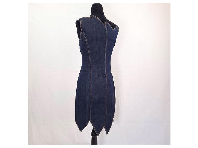 Moschino Cheap and Chic Denimkleid Fiamma - Ansicht 2