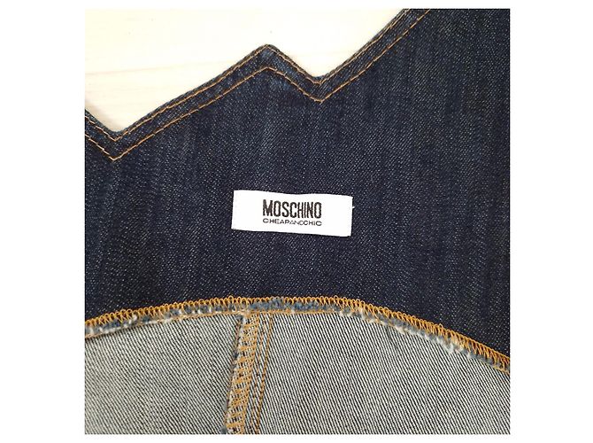 Moschino Cheap and Chic Denimkleid Fiamma - Ansicht 3