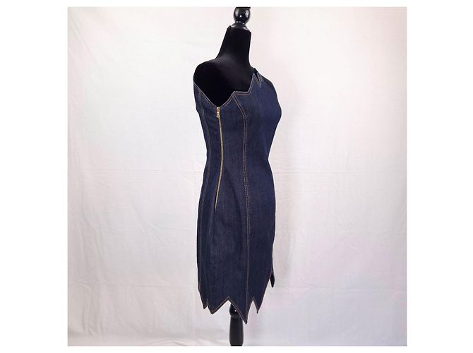 Moschino Cheap and Chic Denimkleid Fiamma - Ansicht 5