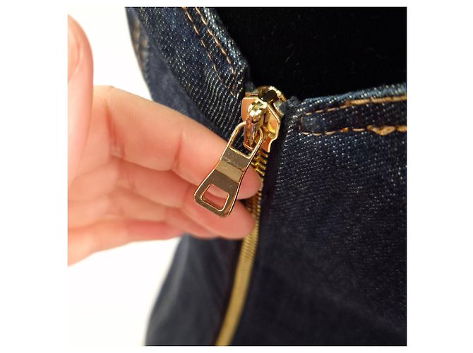 Moschino Cheap and Chic Denimkleid Fiamma - Ansicht 6