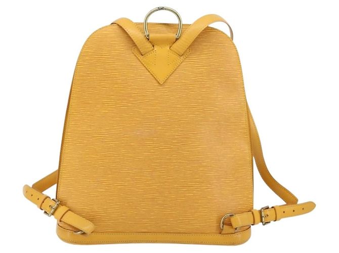 Louis Vuitton Gobelins Epi Leather Giallo - vista 2