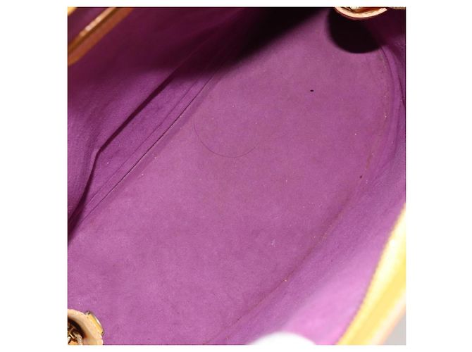 Louis Vuitton Gobelins Epi Leather Giallo - vista 5