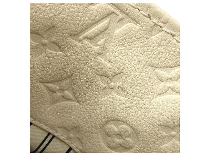 Borsa a Spalla Louis Vuitton Monogram Empreinte Artsy MM Bianco - vista 8