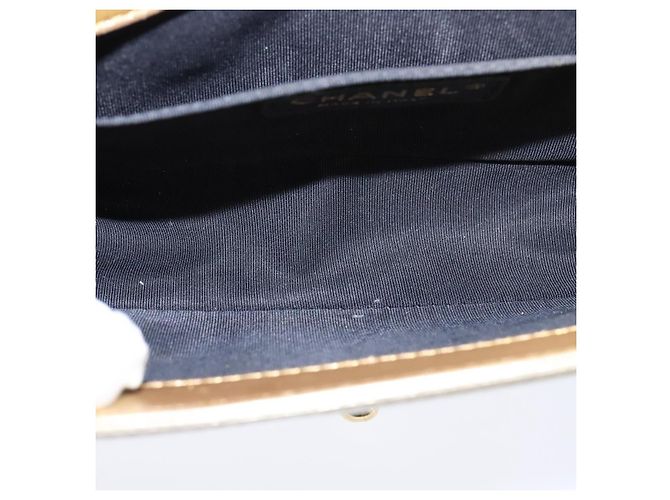 Chanel Boy Flap Quilted Patent Small D'oro - vista 5