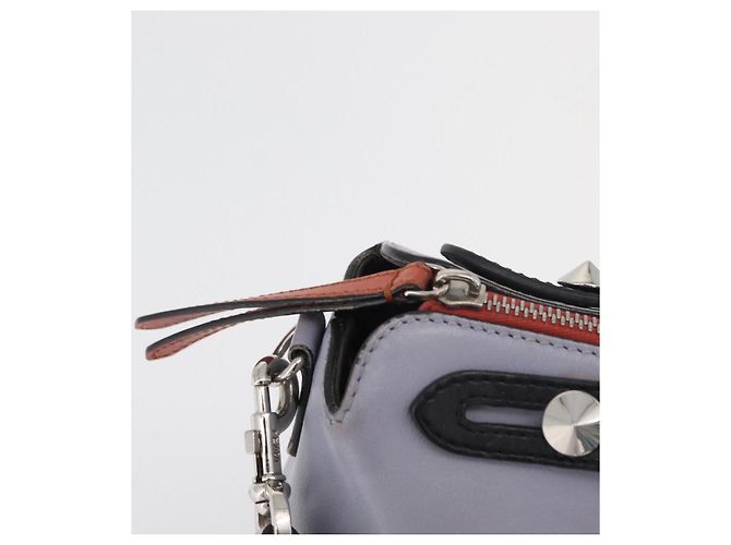Borsa FENDI By The Way Medium in pelle 2way Viola Argento Auth ka4177A Porpora - vista 10