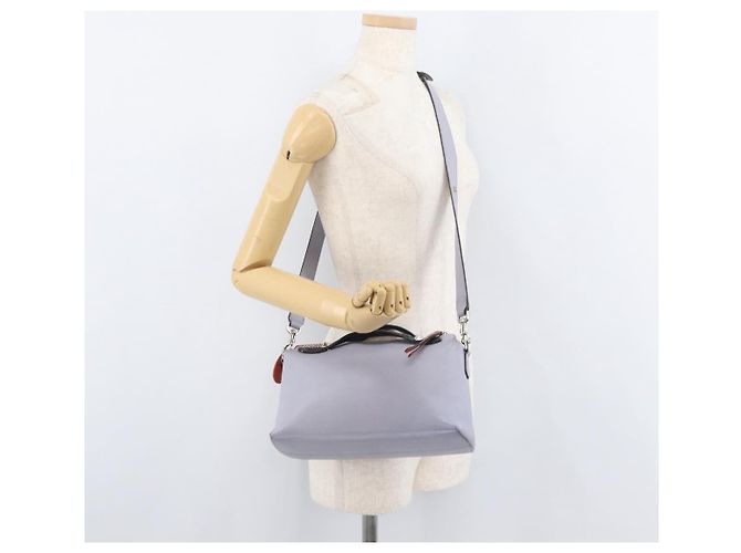 Borsa FENDI By The Way Medium in pelle 2way Viola Argento Auth ka4177A Porpora - vista 29