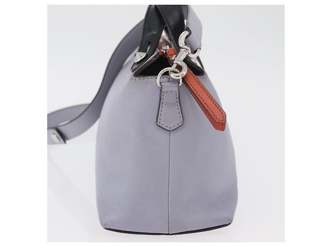 Borsa FENDI By The Way Medium in pelle 2way Viola Argento Auth ka4177A Porpora - vista 4