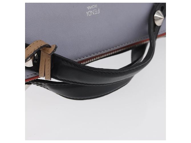 Borsa FENDI By The Way Medium in pelle 2way Viola Argento Auth ka4177A Porpora - vista 7