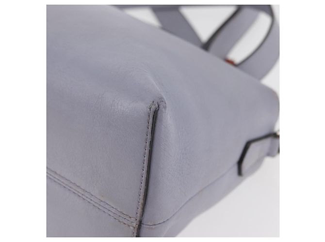 Borsa FENDI By The Way Medium in pelle 2way Viola Argento Auth ka4177A Porpora - vista 9