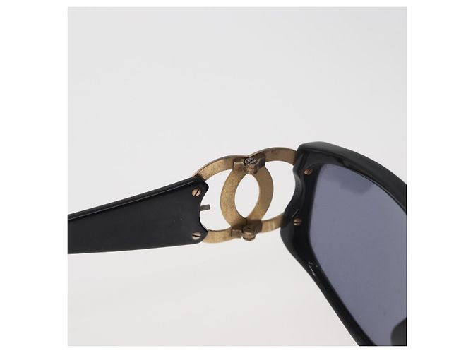Occhiali da sole CHANEL in plastica Nero CC Auth BA12482 - vista 10