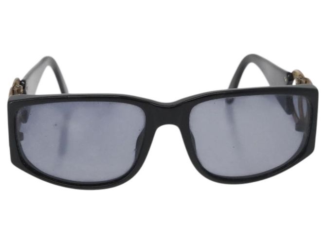 Occhiali da sole CHANEL in plastica Nero CC Auth BA12482 - vista 13