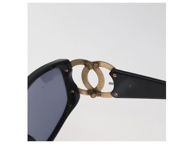 Occhiali da sole CHANEL in plastica Nero CC Auth BA12482 - vista 9