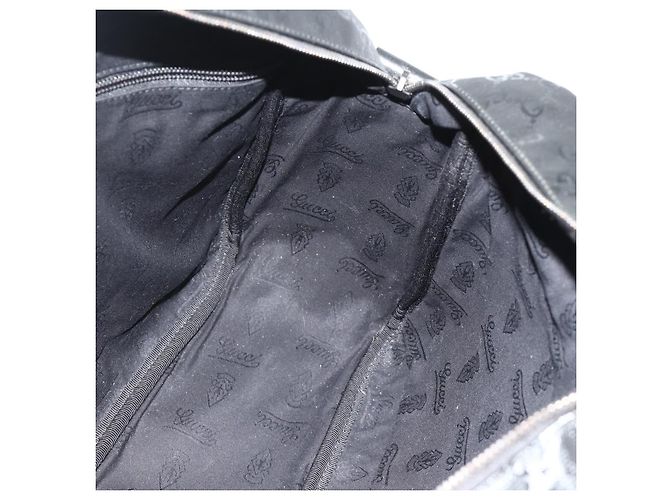 Borsa a Spalla GUCCI GG implementation PVC Nero Argento 211107 Auth fm5312A - vista 18