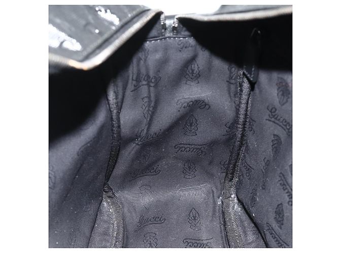 Borsa a Spalla GUCCI GG implementation PVC Nero Argento 211107 Auth fm5312A - vista 19