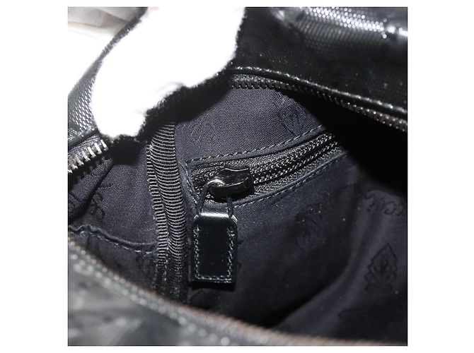 Borsa a Spalla GUCCI GG implementation PVC Nero Argento 211107 Auth fm5312A - vista 20