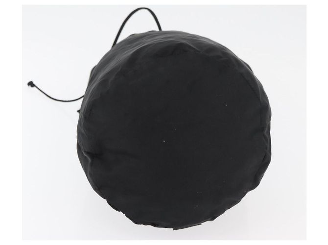 Borsa PRADA Borsa a tracolla Nylon Nero Argento Autentica fm5344 - vista 5