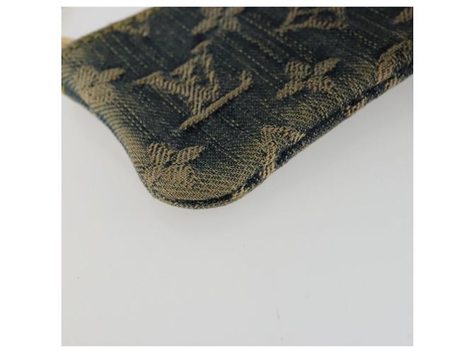 LOUIS VUITTON Pochette Cles Monogram Denim Blu M95343 LV Auth 178632A - vista 14
