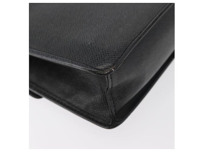 LOUIS VUITTON Clutch Selenga in pelle Taiga Ardoise M30782 LV Auth ka4213 Grigio - vista 15