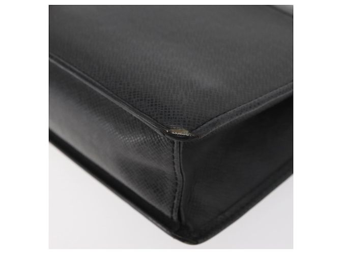 LOUIS VUITTON Clutch Selenga in pelle Taiga Ardoise M30782 LV Auth ka4213 Grigio - vista 16
