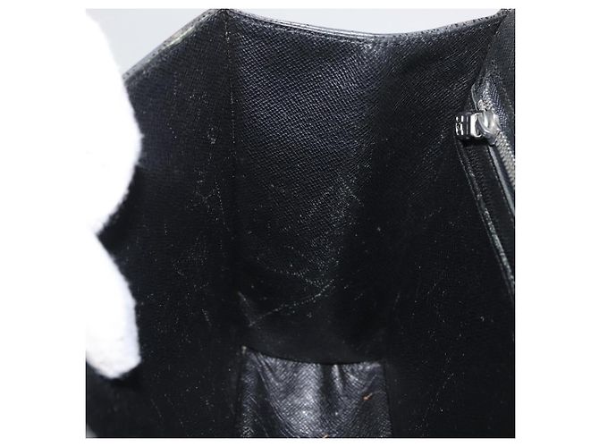 LOUIS VUITTON Clutch Selenga in pelle Taiga Ardoise M30782 LV Auth ka4213 Grigio - vista 21