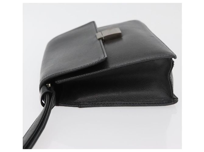 LOUIS VUITTON Clutch Selenga in pelle Taiga Ardoise M30782 LV Auth ka4213 Grigio - vista 5