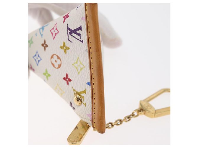 LOUIS VUITTON Monogram Multicolor Berlango Purse White M58028 LV Auth 179065V Branco - vista 16