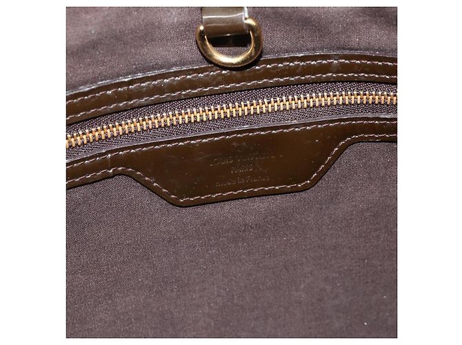 LOUIS VUITTON Monogram Vernis Wilshire GM Tote Bag Amarante M91649 Auth 170536 Bordò - vista 18