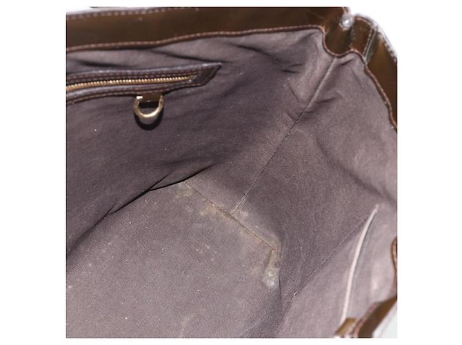 LOUIS VUITTON Monogram Vernis Wilshire GM Tote Bag Amarante M91649 Auth 170536 Bordò - vista 19