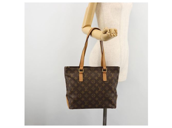LOUIS VUITTON Borsa Tote Cabas Piano Monogram M51148 LV Auth ka3853 Monogramma - vista 22