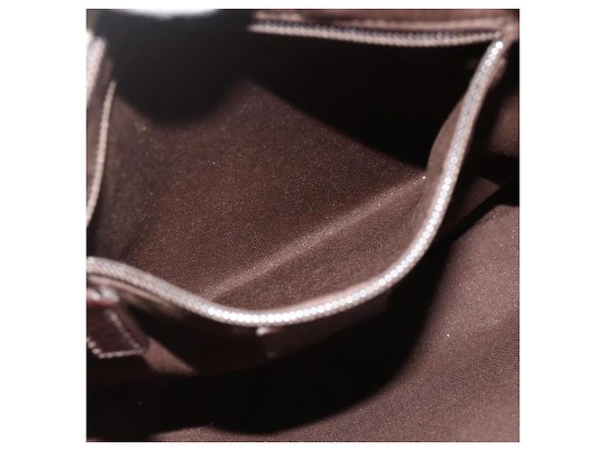Borsa a tracolla GUCCI GG Supreme PVC Beige Argento 141626 Auth bs34913 - vista 20