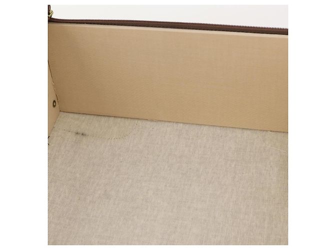 FENDI Zucchino Canvas Trunk PVC Beige Oro Autentico ti3888A D'oro - vista 19