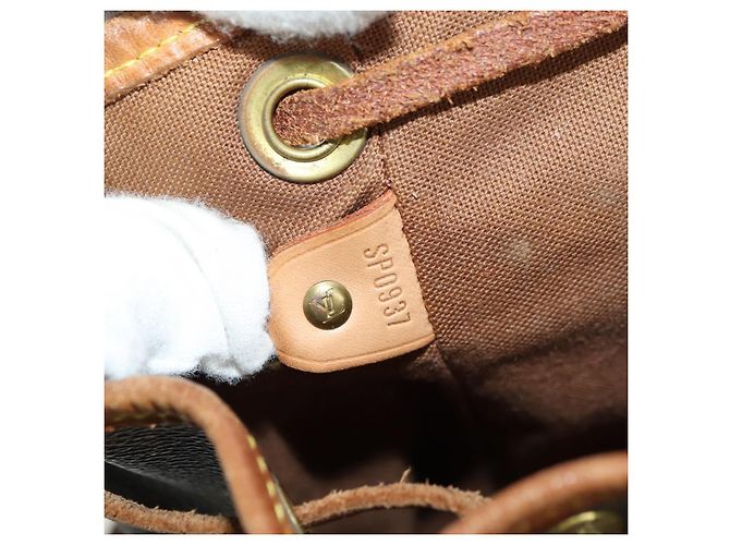 Zaino LOUIS VUITTON Monogram Montsouris PM M51137 LV Auth 177423A Monogramma - vista 12