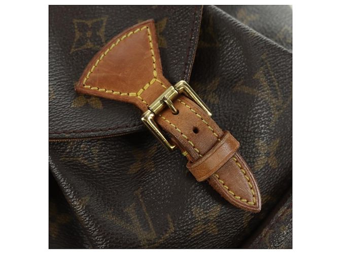 Zaino LOUIS VUITTON Monogram Montsouris PM M51137 LV Auth 177423A Monogramma - vista 24