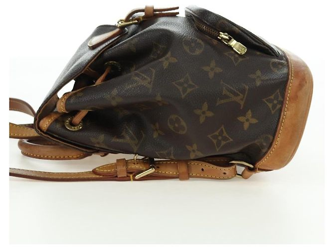 Zaino LOUIS VUITTON Monogram Montsouris PM M51137 LV Auth 177423A Monogramma - vista 3