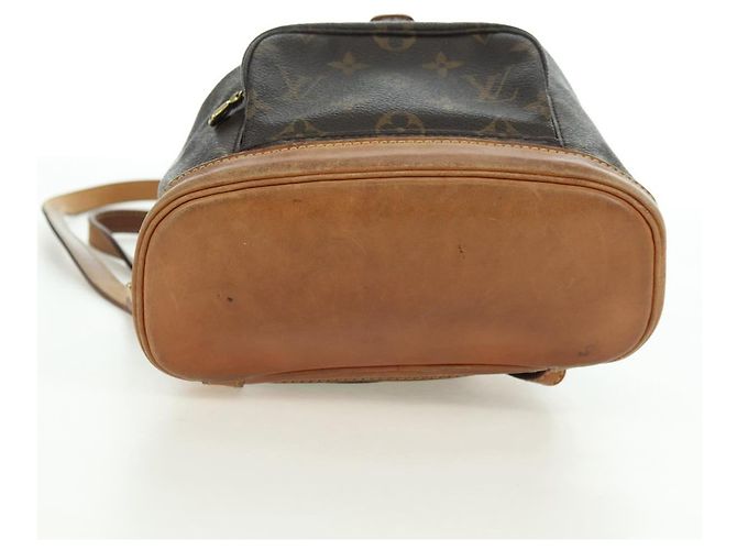 Zaino LOUIS VUITTON Monogram Montsouris PM M51137 LV Auth 177423A Monogramma - vista 5