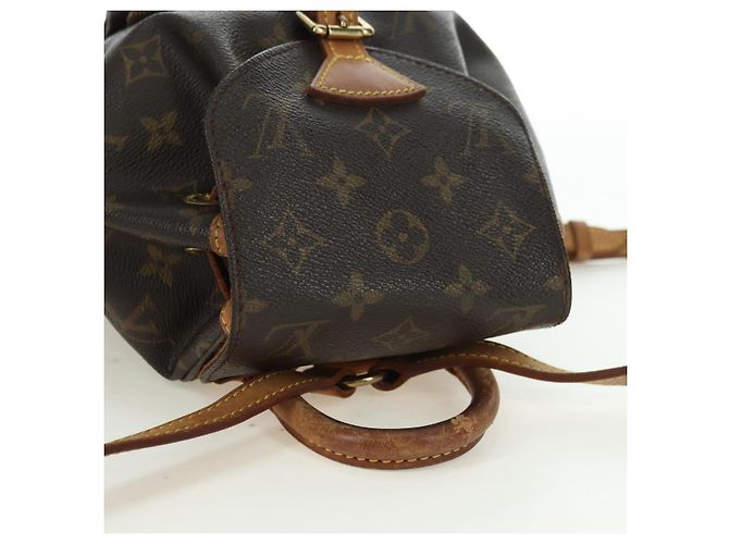 Zaino LOUIS VUITTON Monogram Montsouris PM M51137 LV Auth 177423A Monogramma - vista 6