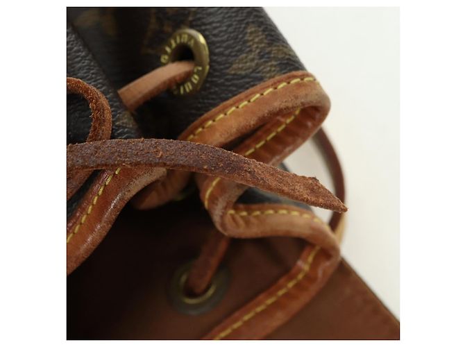Zaino LOUIS VUITTON Monogram Montsouris PM M51137 LV Auth 177423A Monogramma - vista 9