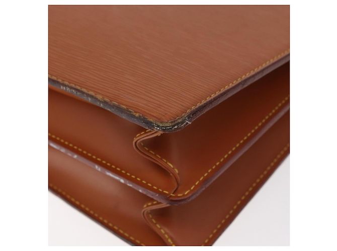 LOUIS VUITTON Epi Serviette Conseiller Briefcase Zipangu Gold M54428 Auth 177213 - vista 16